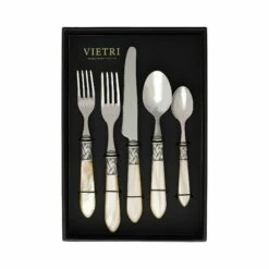 Best reviews of 🤩 VIETRI Aladdin Antique Ivory Five-Piece Place Setting – Set of 4 😉