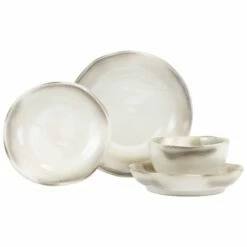 Best reviews of ✔️ VIETRI Aurora Ash Four-Piece Place Setting 👏