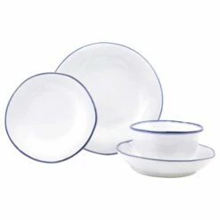 Deals π VIETRI Aurora Edge Four-Piece Place Setting π§¨