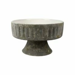 Budget 🔥 VIETRI Carrara Footed Fruit Bowl 🔔