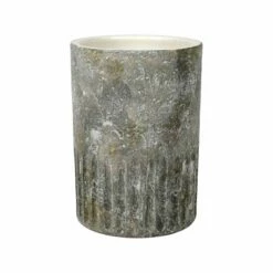 Deals ⌛ VIETRI Carrara Medium Cylinder Vase ✨