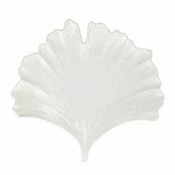 Promo 👏 VIETRI Foliage White Ginkgo Leaf Platter 🛒