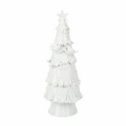 Discount 🤩 VIETRI Foresta White Large Tree with Red Birds & Star 🎁