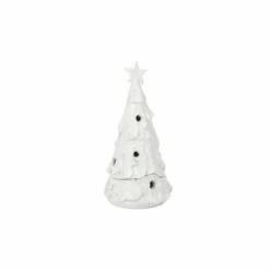 Coupon 🔔 VIETRI Foresta White Small Flocked Tree with Star 😍