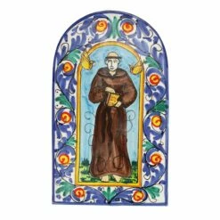 Best Sale 🛒 VIETRI First Stones Saint Francis Wall Plaque ⭐