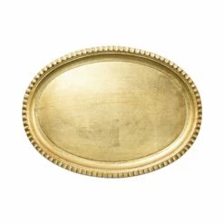 Top 10 🌟 VIETRI Florentine Wooden Accessories Gold Small Oval Tray 🤩