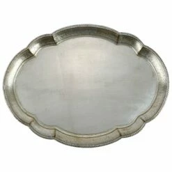 Deals 🎉 VIETRI Florentine Wooden Accessories Platinum Large Oval Tray 🧨