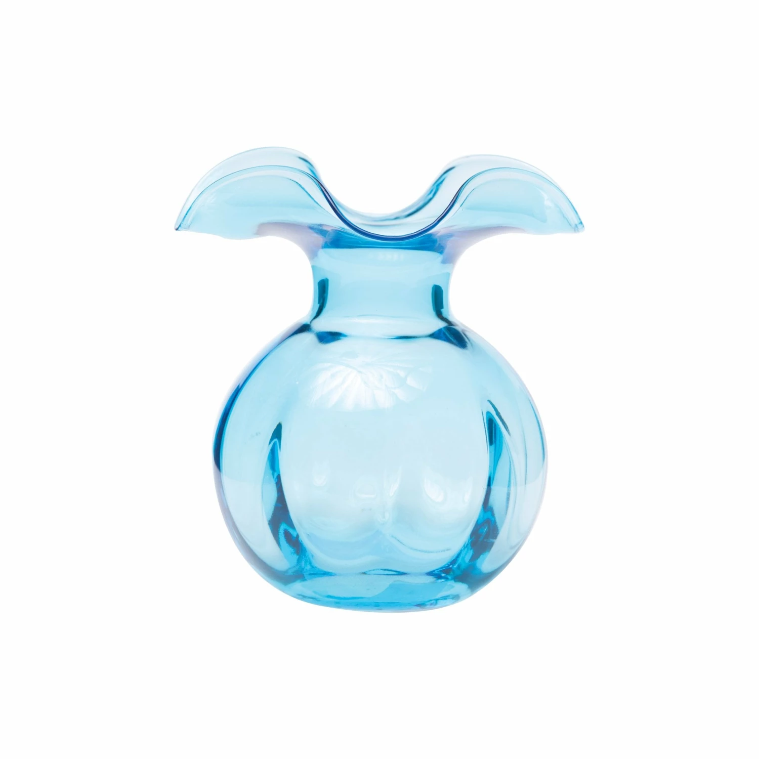 Wholesale π VIETRI Hibiscus Glass Aqua Bud Vase β