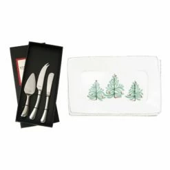 Hot Sale 🔔 VIETRI Holiday Cheese Board Set 👍