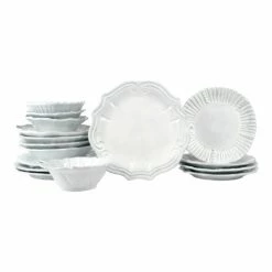 New ⭐ VIETRI Incanto Assorted Sixteen-Piece Place Setting 🎉