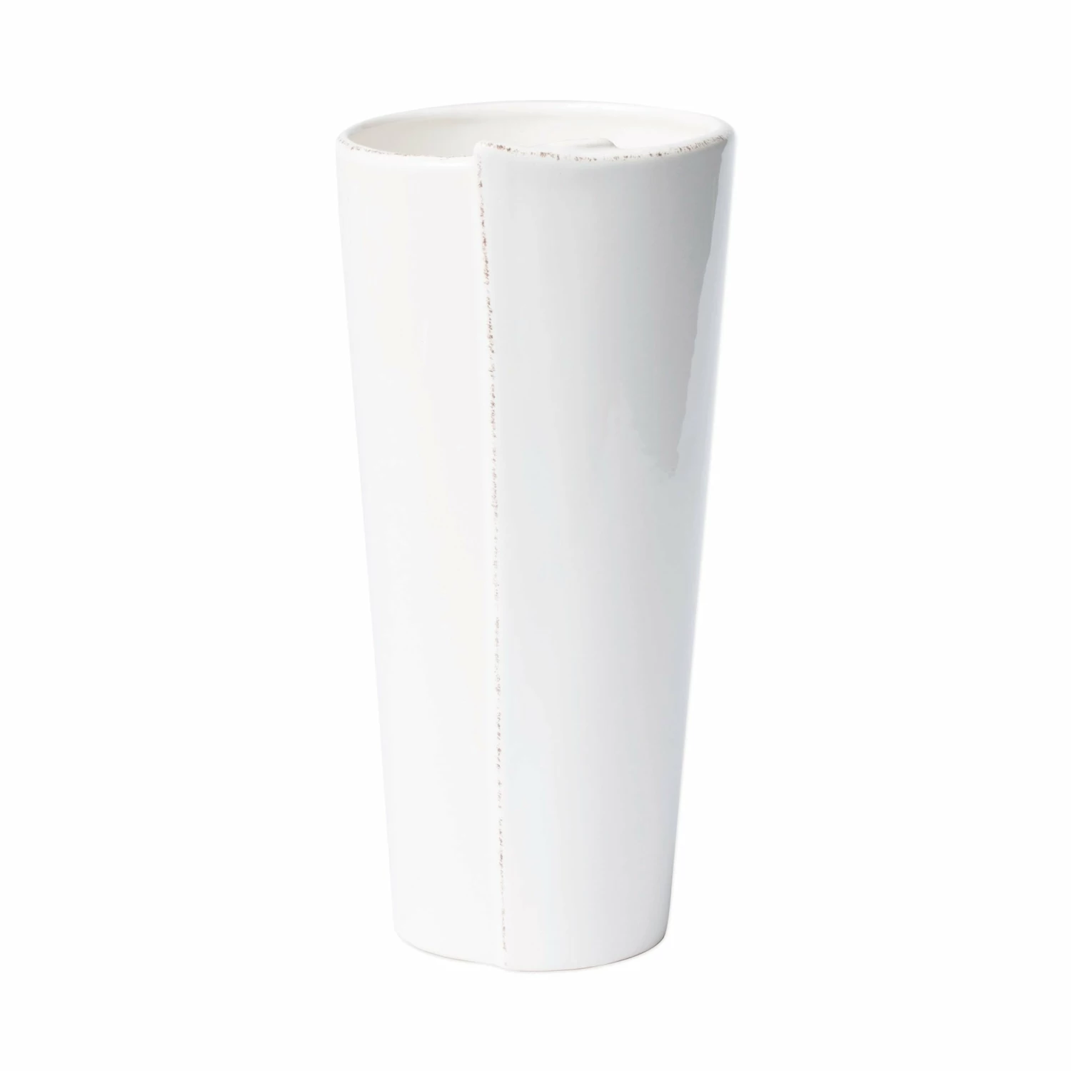 Wholesale 𧨠VIETRI Lastra White Large Conic Vase π