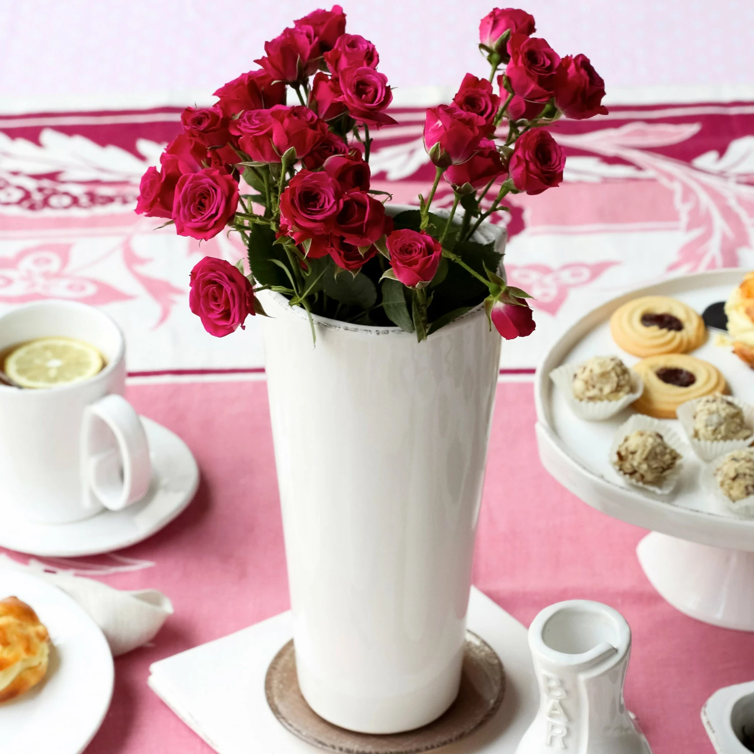 Wholesale 𧨠VIETRI Lastra White Large Conic Vase π - Image 2