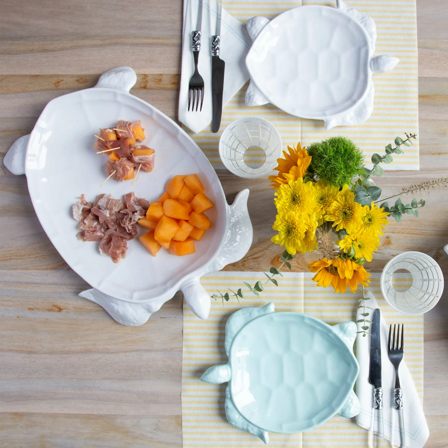 Cheapest β VIETRI Melamine Incanto Mare Salad Plate π - Image 4