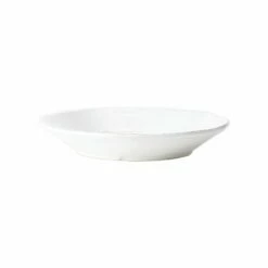 Buy 👍 VIETRI Melamine Lastra White Shallow Bowl 🎉