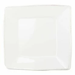 Discount 🔥 VIETRI Melamine Lastra White Square Platter 👏
