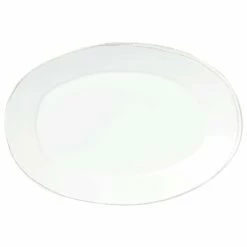 Deals ✔️ VIETRI Melamine Lastra White Oval Platter 🔔