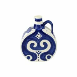 Best Pirce 💯 VIETRI Mosaico Cobalt Round Bottle 😀