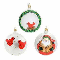 Best Sale 🥰 VIETRI Ornaments Red Bird Ornaments Set 😍
