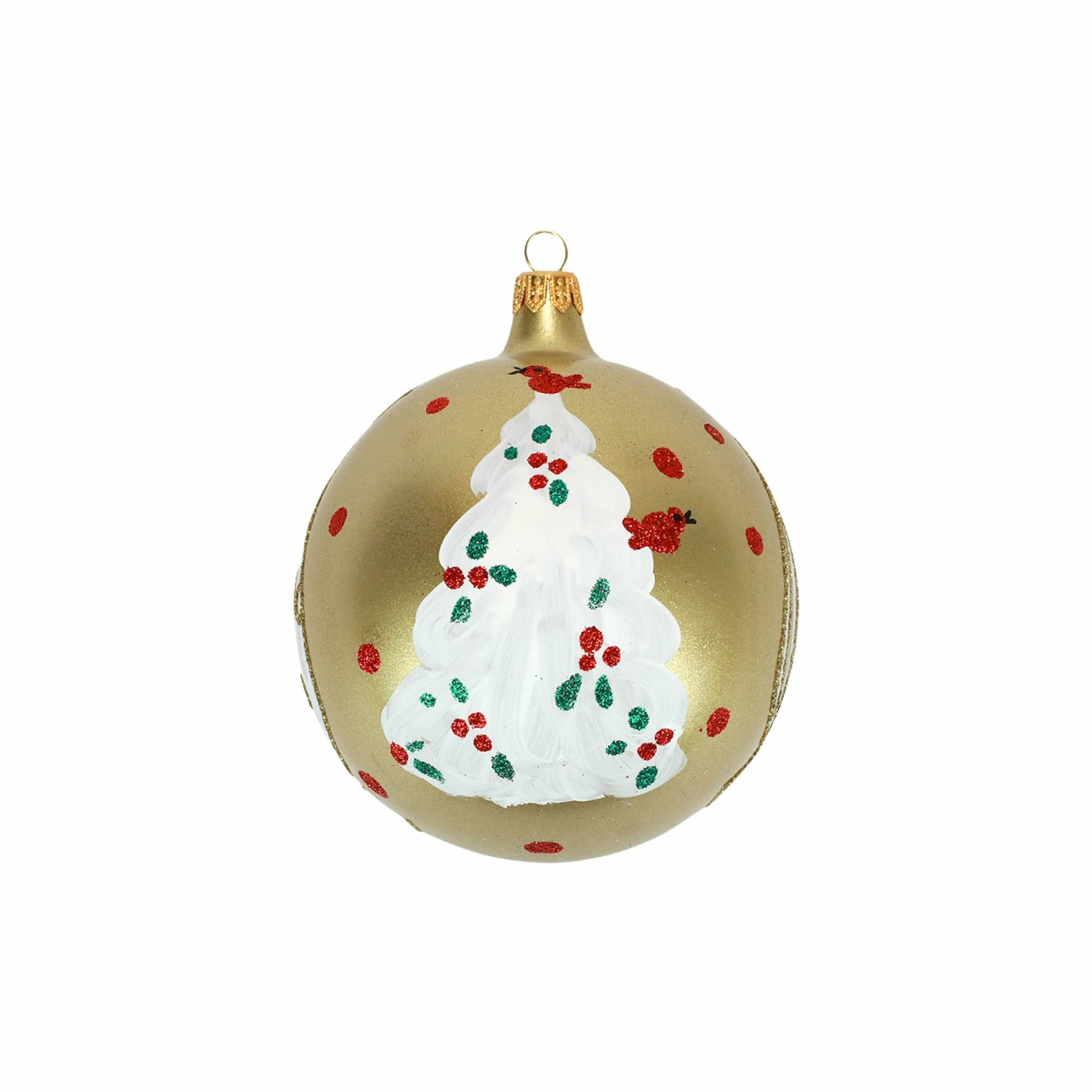 Brand new π VIETRI Ornaments Tree with Red Birds Ornament π₯°