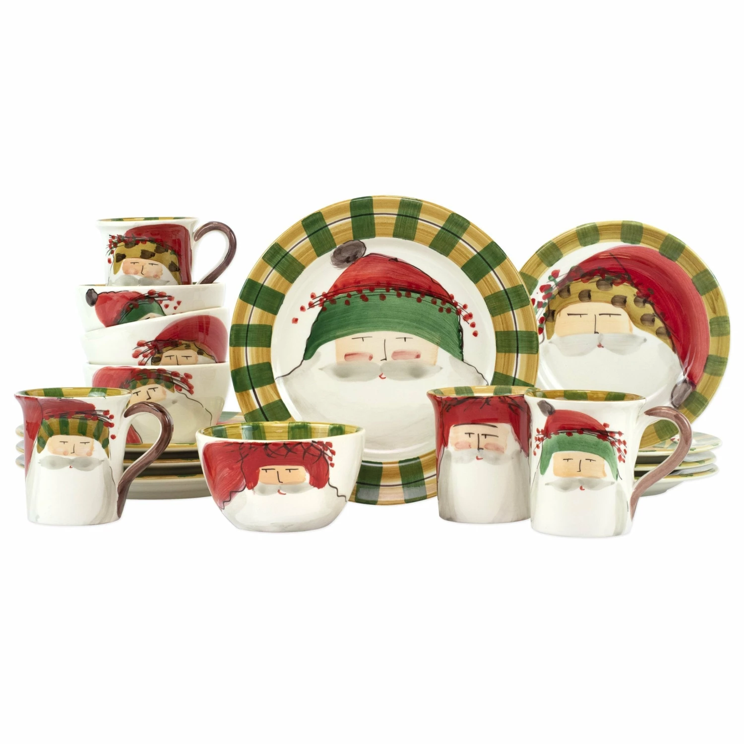 Best Sale π VIETRI Old St. Nick Assorted Sixteen-Piece Place Setting π