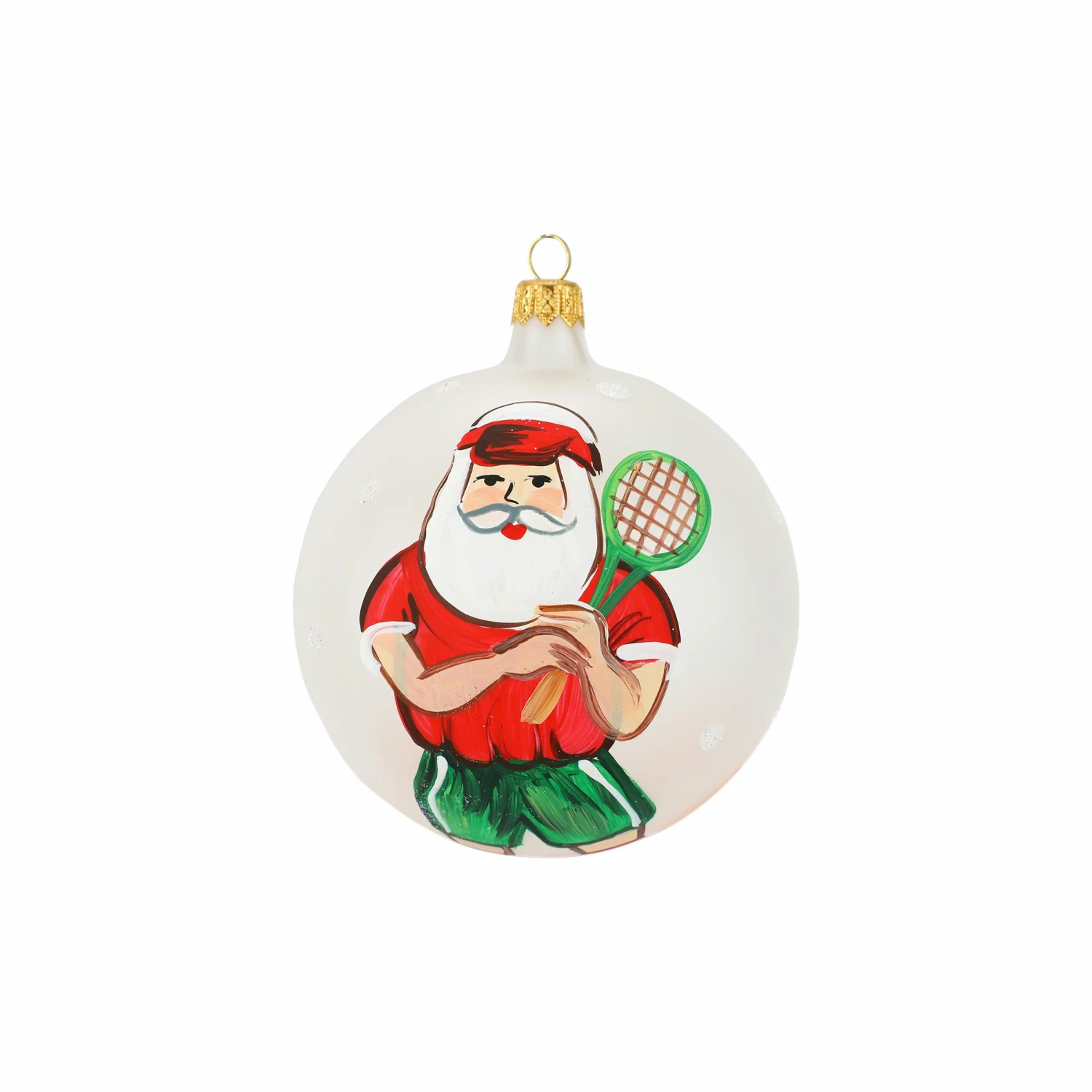 Hot Sale π₯ VIETRI Old St. Nick Tennis Ornament π