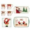 Deals 🔔 VIETRI Old St. Nick 4-Piece Hostess Set 🥰