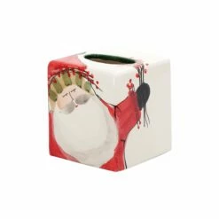 Discount 🤩 VIETRI Old St. Nick Tissue Box 🥰