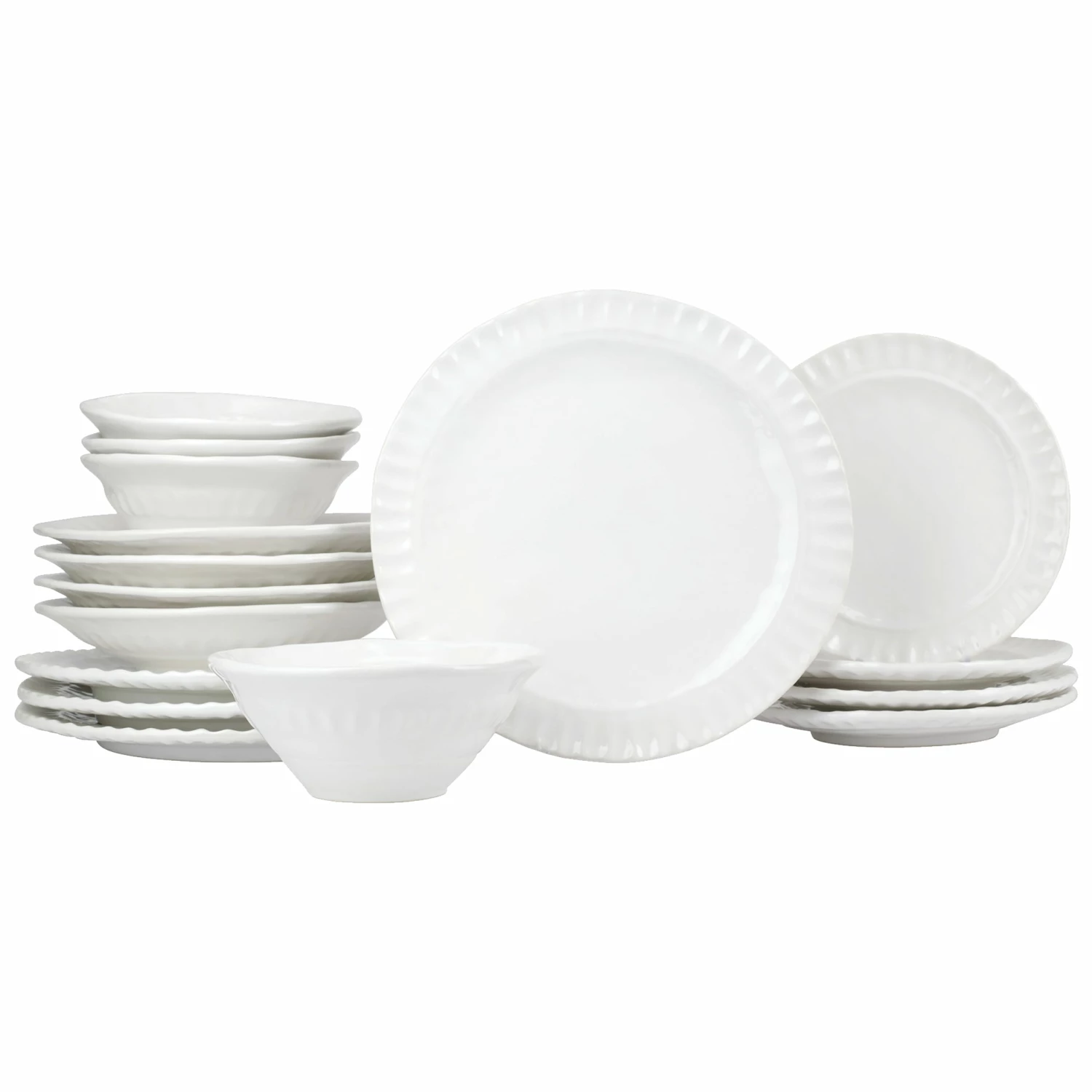 Hot Sale π€© VIETRI Pietra Serena Sixteen-Piece Place Setting π