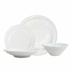 Brand new π VIETRI Pietra Serena Four-Piece Place Setting π