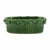 Best Pirce 🧨 VIETRI Rustic Garden Green Acanthus Leaf Oval Planter 💯