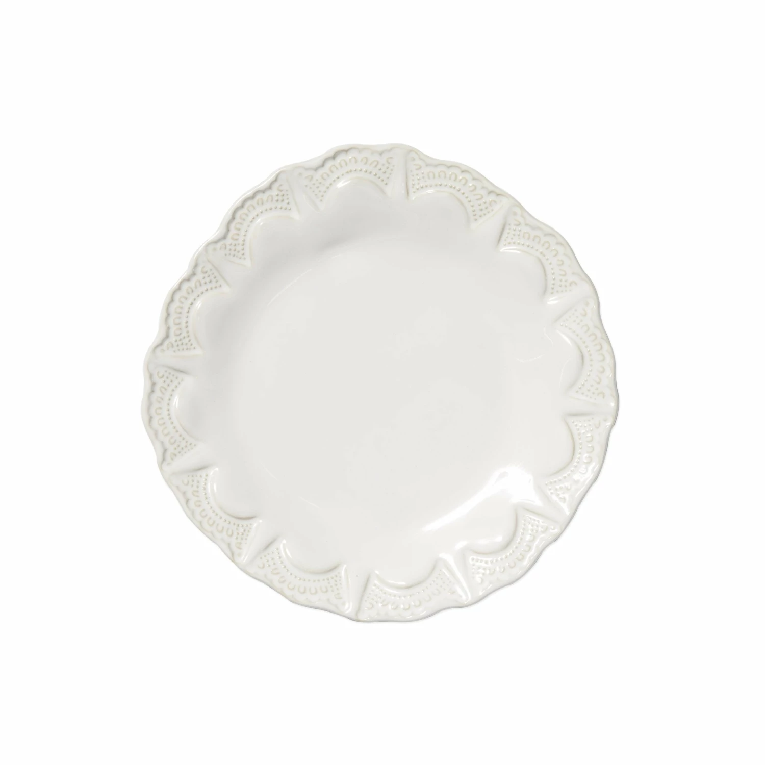 Brand new β VIETRI Incanto Stone White Lace Four-Piece Place Setting β - Image 3