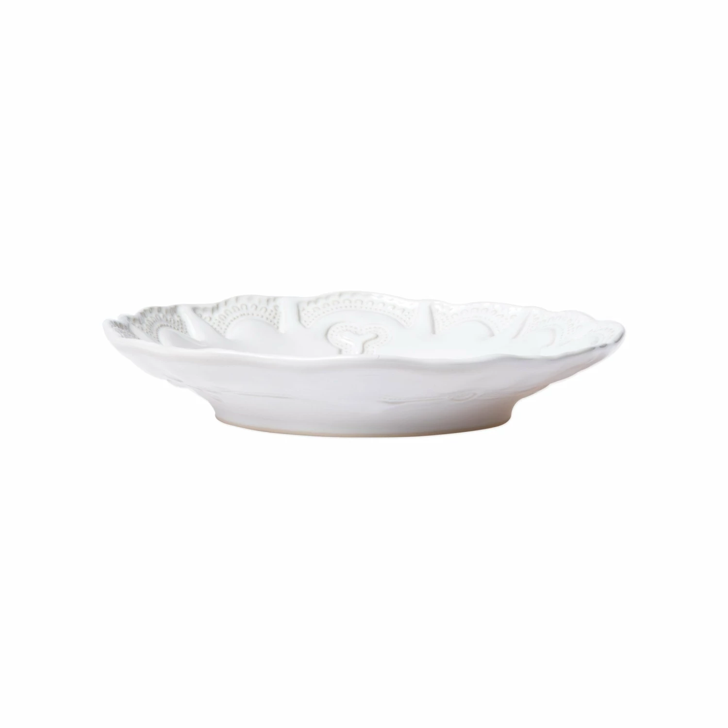 Brand new β VIETRI Incanto Stone White Lace Four-Piece Place Setting β - Image 4