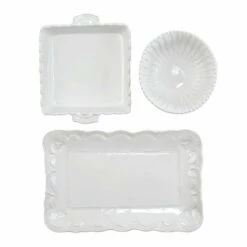Top 10 βοΈ VIETRI Incanto Stone White 3-Piece Hostess Set π₯