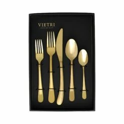 Wholesale 🔥 VIETRI Settimocielo Oro Five-Piece Place Setting – Set of 4 😉