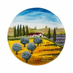 Wholesale 🌟 VIETRI Wall Plates Tuscany Round Wall Plate 😀