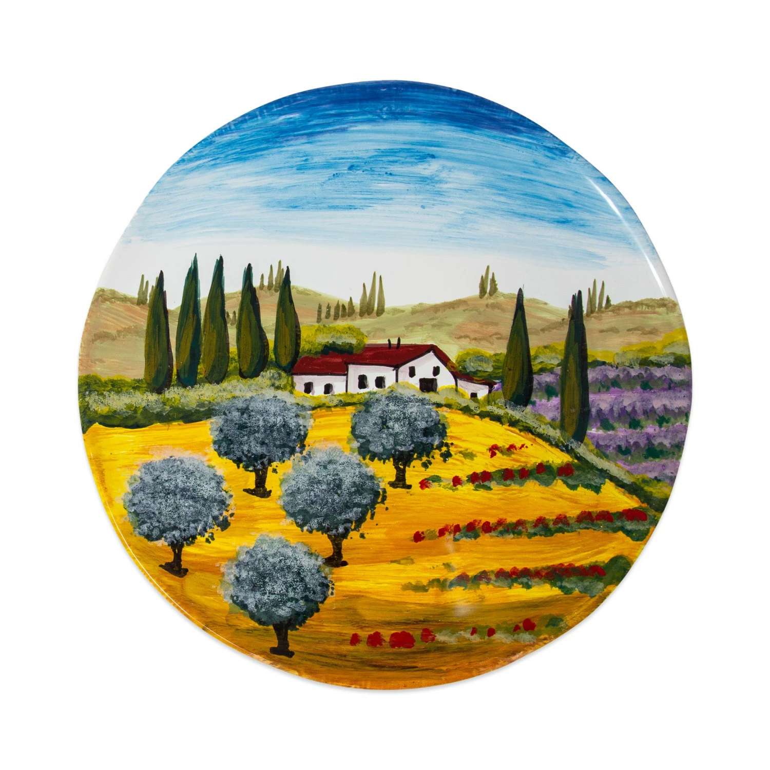 Wholesale π VIETRI Wall Plates Tuscany Round Wall Plate π