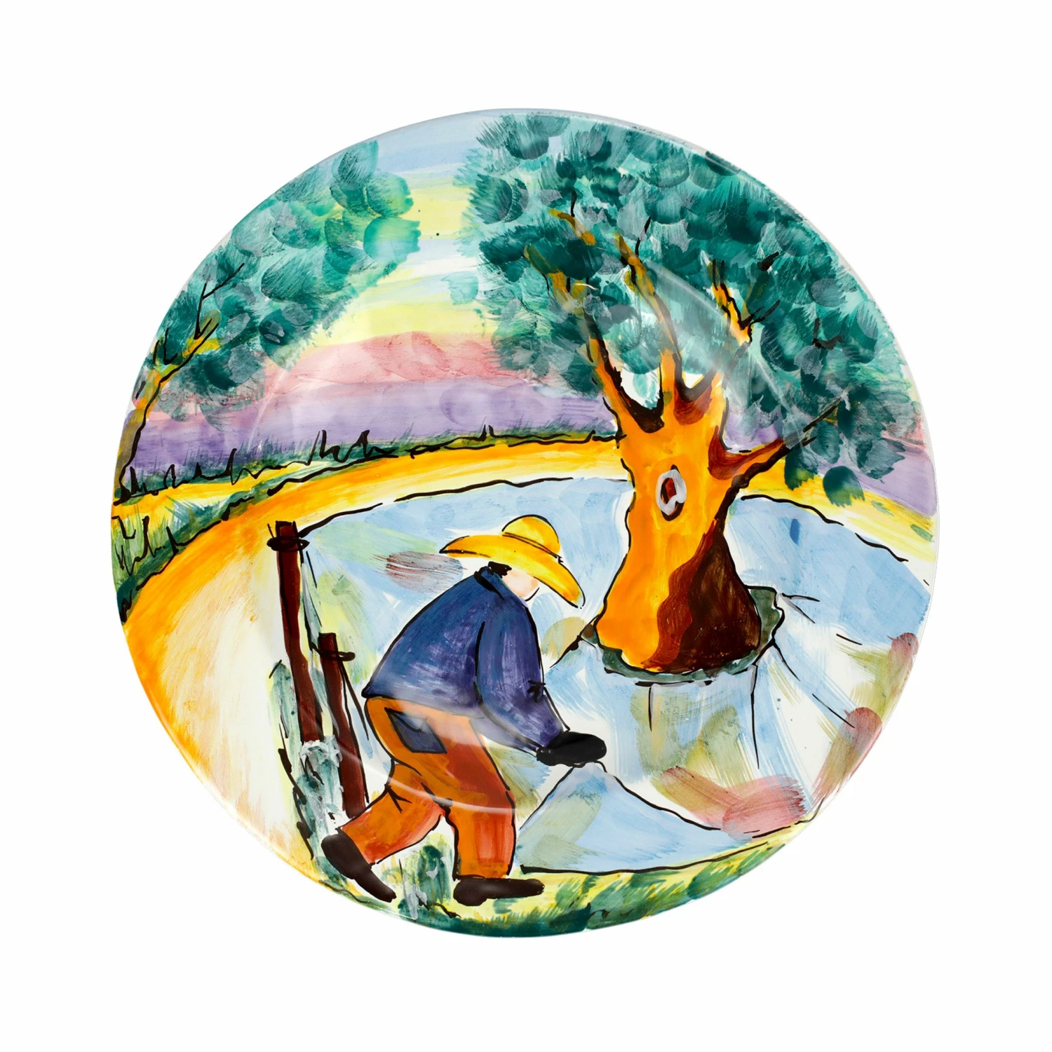 Flash Sale π VIETRI Wall Plates Olive Harvest Round Platter β¨